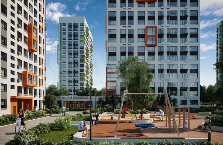 2-к. квартира, 65,7 м², 21/25 эт.