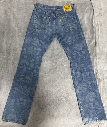 Джинсы levi's x peanuts 501 30х34