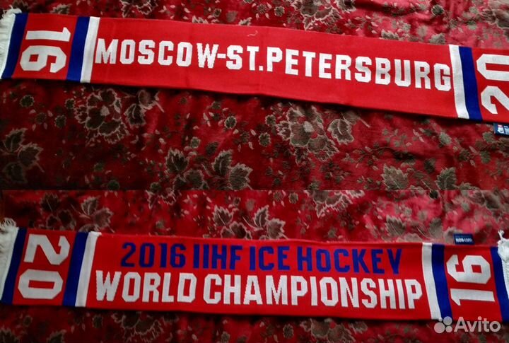 Шарф болельщика хоккей