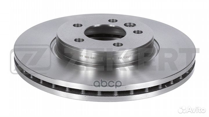 BS6480 zekkert Диск тормозной передний BS-6480