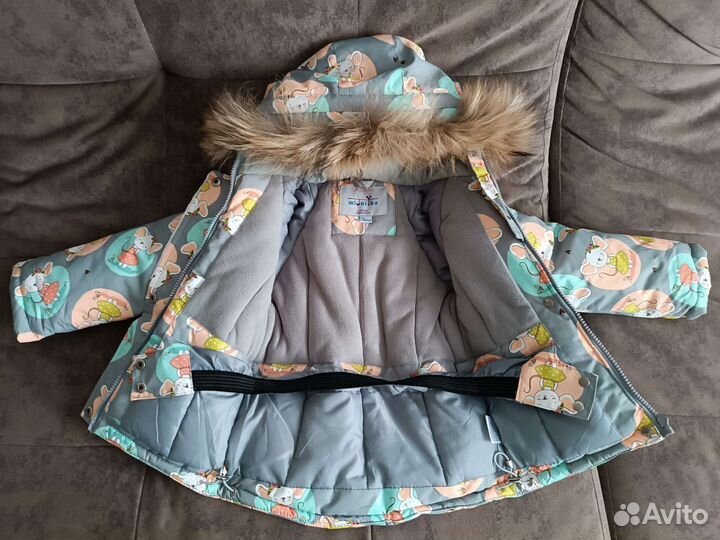 Новый зимний костюм, размер 86+6