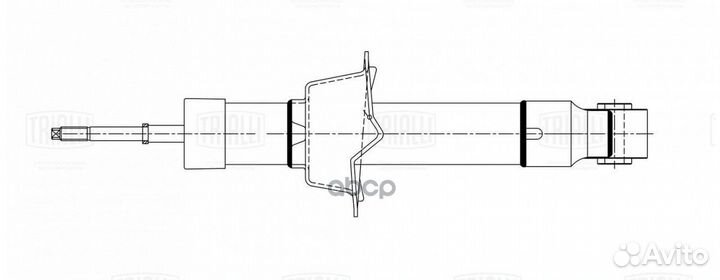 Амортизатор haval F7/F7X 19- задн. AG30510 Trialli