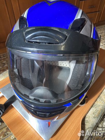 Мото шлем модуляр