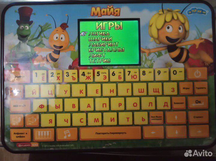 Детский развивающий планшет «Пчела Майя»