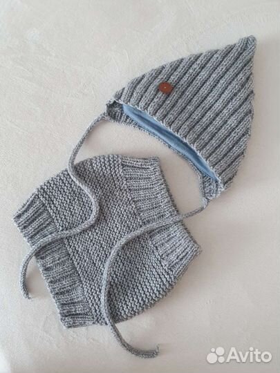 Детская шапка и снуд на весну/осень