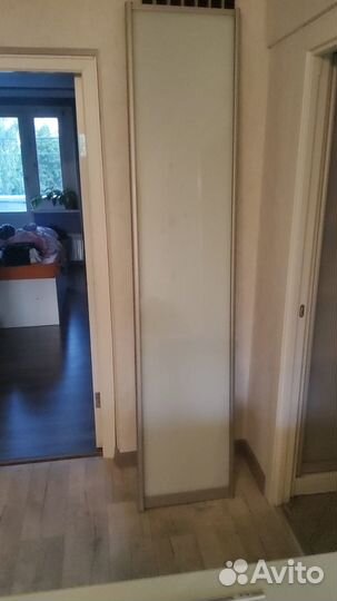 Дверь распашная матовое стекло