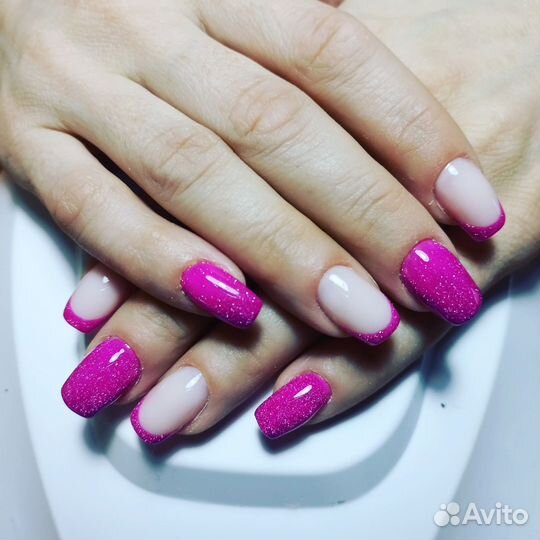 Наращивание ногтей на дому