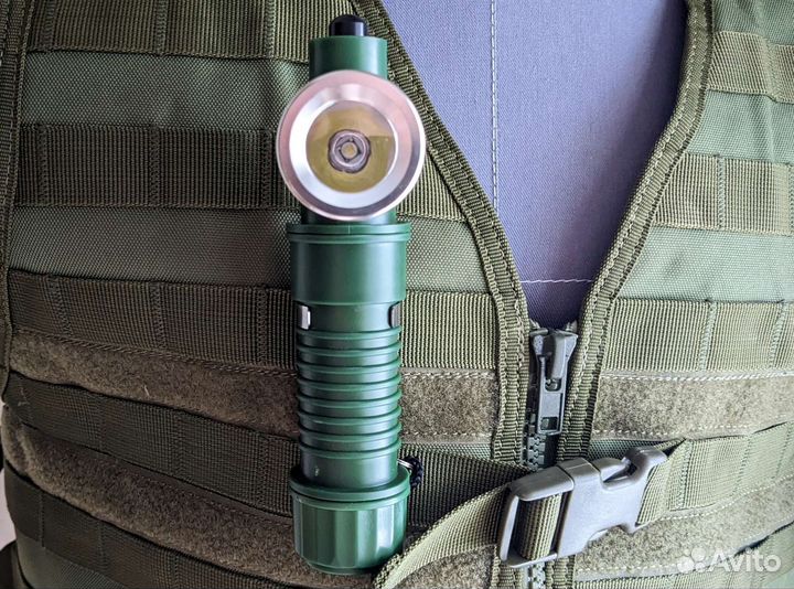 Тактический фонарь водонепроницаемый