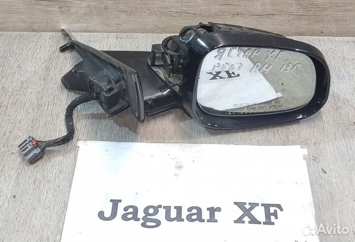 Зеркало 14пин подсветка Rh Jaguar XF, рест., 2013г