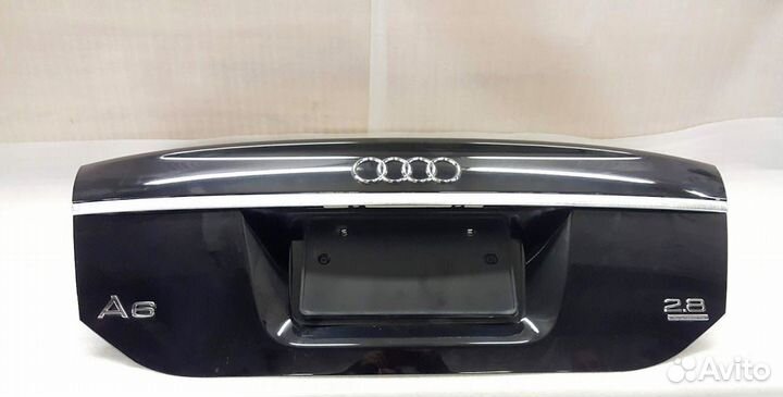 Крышка багажника Audi A6 C6 s-line (чрный)