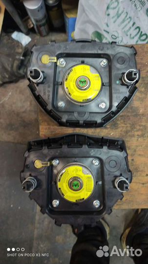 Подушка безопасности водителя opel