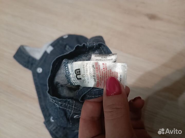 Комбинезон летний на мальчика размер 62-68