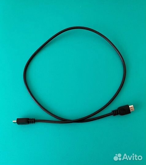 Кабель hdmi 1 метр (черный)