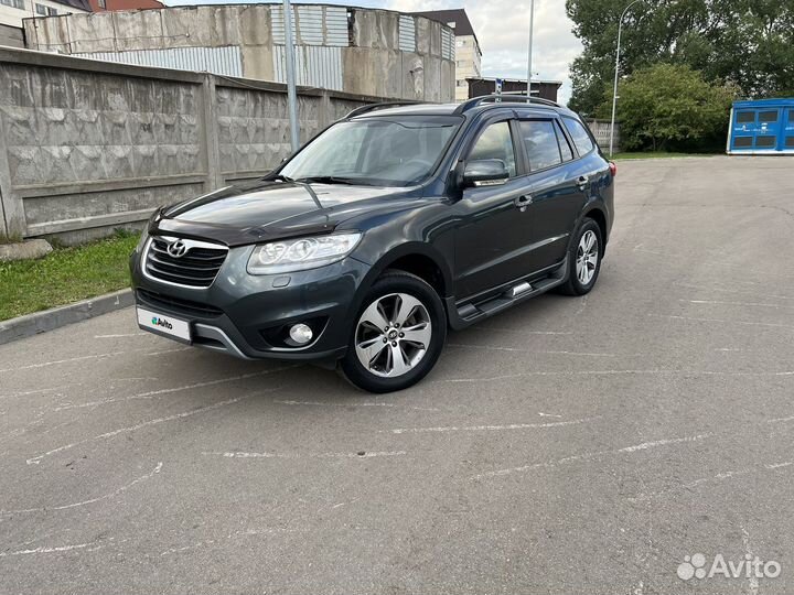 Hyundai Santa Fe 2.4 AT, 2011, 196 000 км