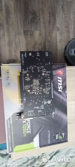 Видеокарта gtx 1050 ti msi