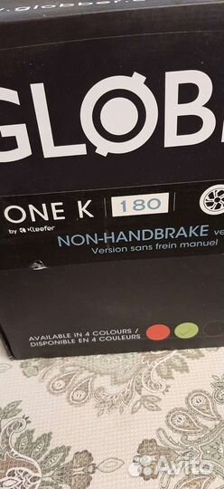 Новый самокат Globber one K180 зелёный