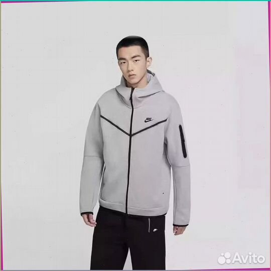 Зип худи Nike Tech Fleece (Lux качество)