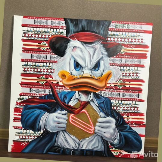 Копии современных картин акрилом холст