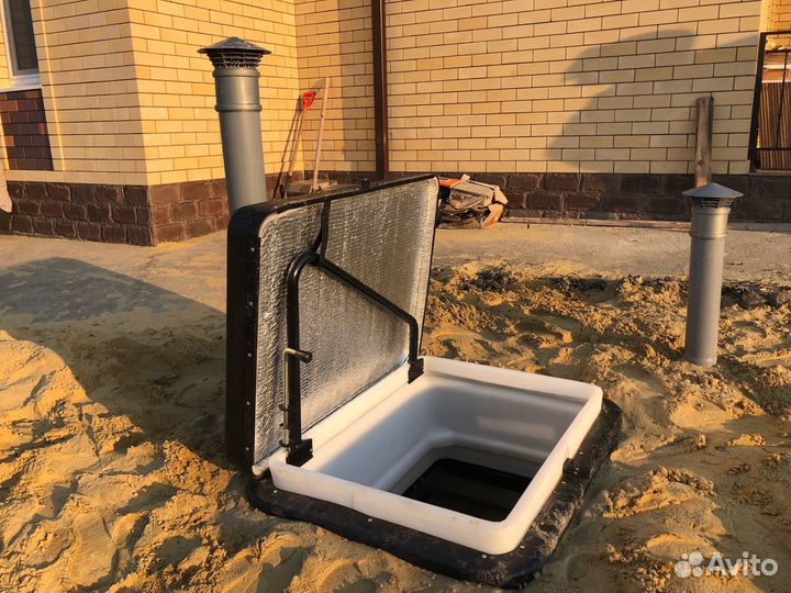 Пластиковый погреб для дома Тингард Т-1500