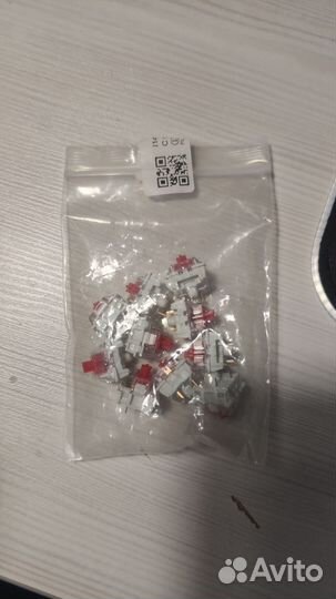 Красные свечи 10шт