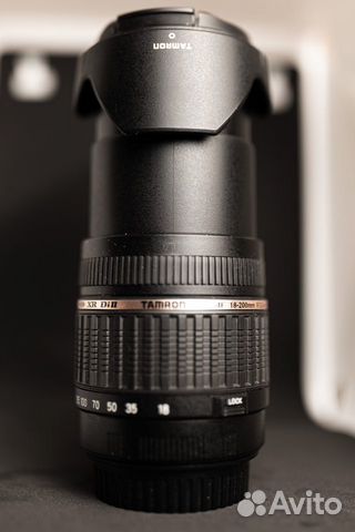 Объектив Tamron 18-200 EF-S Canon объявление продам