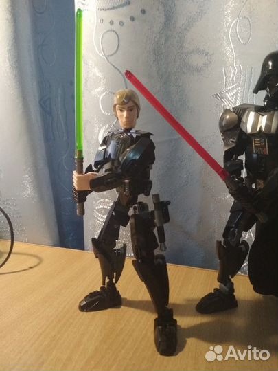 Lego Darth Vader 75111. Lego Luke Skywalker 75110