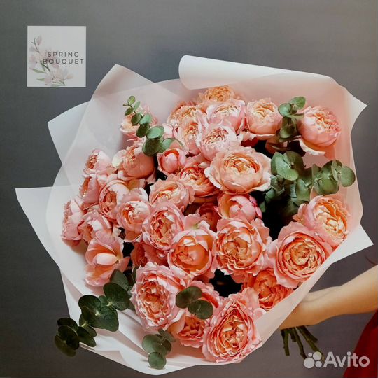Букет роз 25 штук