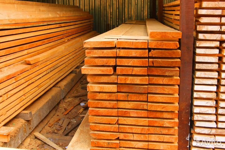 Долголетние доски из лиственницы разных сечений