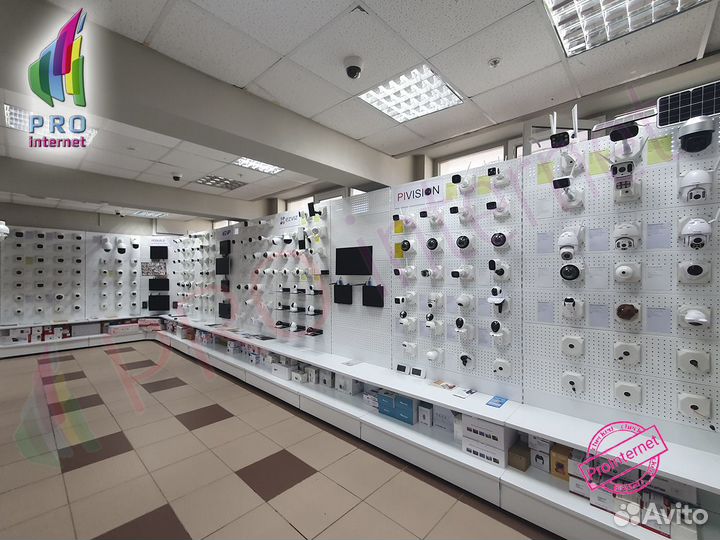 Комплект видеонаблюдения 4 камеры