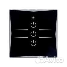 Умный выключатель, сенсорный одноканальный ZigBee