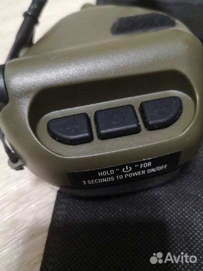 Наушники стрелковые активные новые