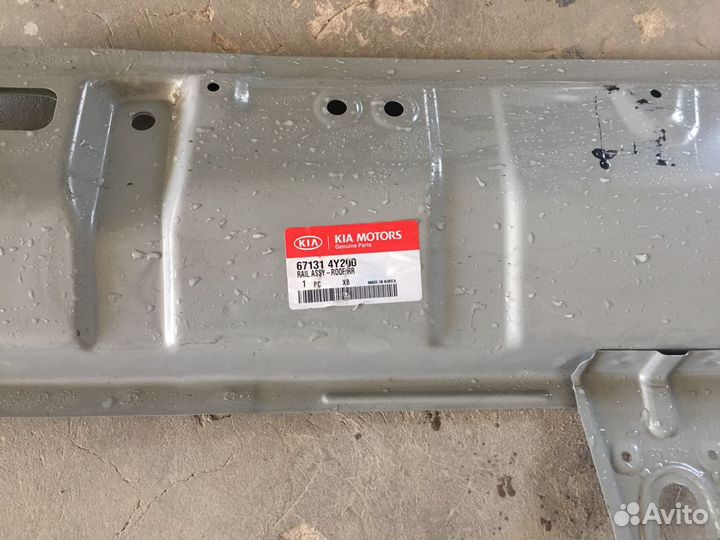 Усилитель крыши задний Kia Rio 2011-17 хетчбек