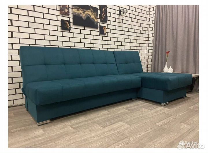 Диван Белиз с оттоманкой Velutta LUX 20