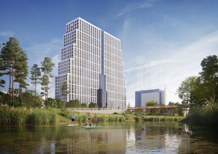 2-к. квартира, 55,2 м², 21/32 эт.