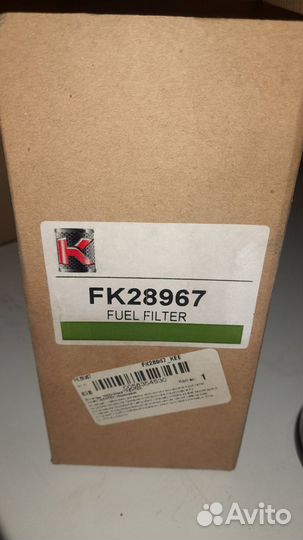 Fk28967 фильтр топливный