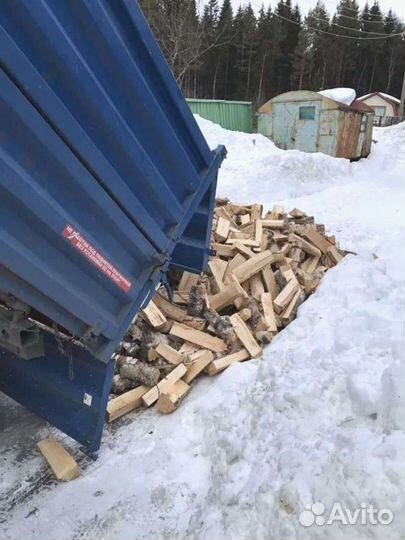 Дрова березовые. Колотые