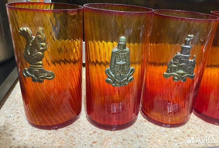 Набор стаканов СССР