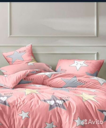 Постельное белье 1,5 спальное новое детское