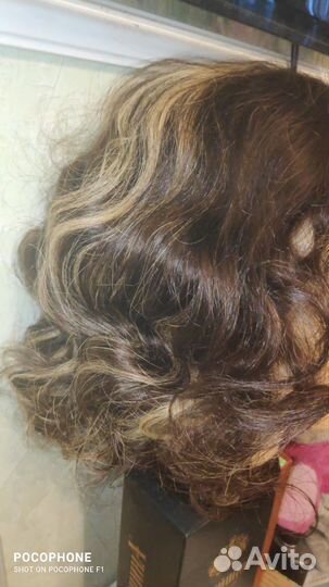 Парик женский натуральный волос