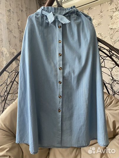 Джинсовая юбка