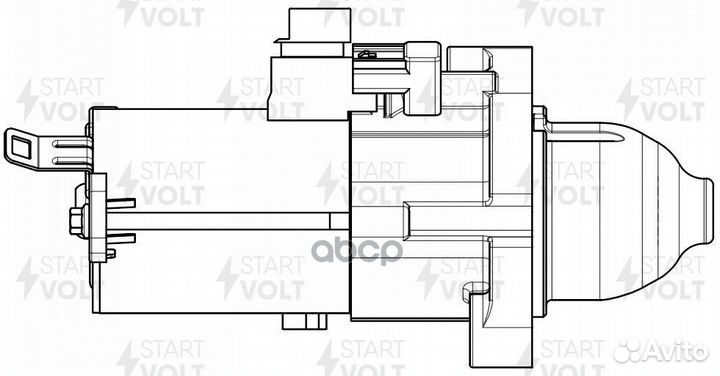 Стартер 1,6кВт LSt 2310 startvolt