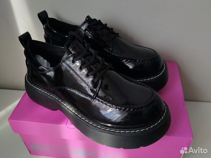 Туфли полуботинки женские, для девочек