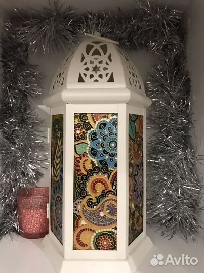 Фонарь для свечи (ночник)