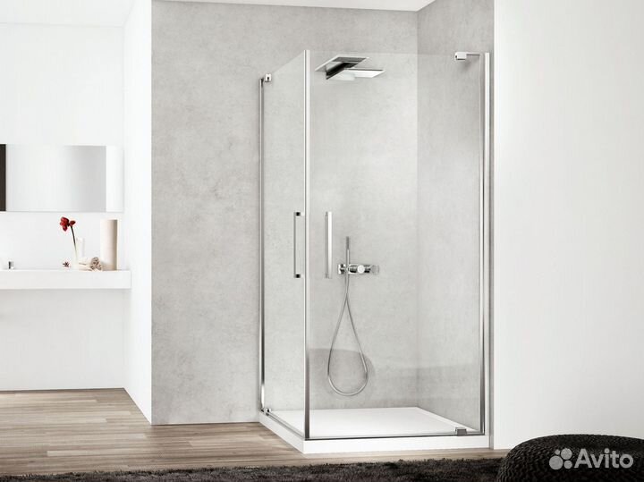 Стеклянные душевые кабины