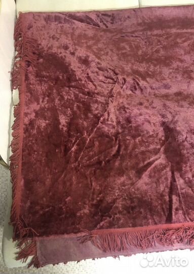 Покрывало Скатерть Плюш Гобелен СССР Бахрома