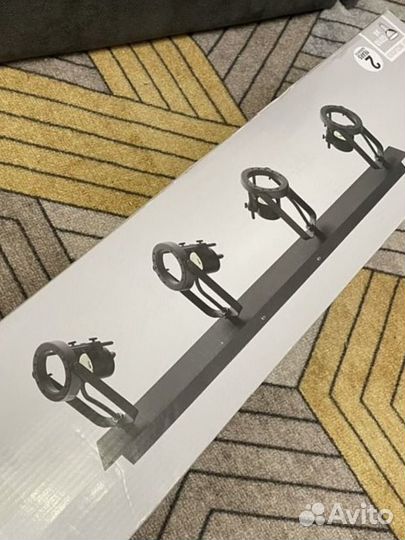 Спот поворотный на 4 лампы