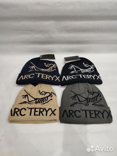 Шапка arcteryx серая