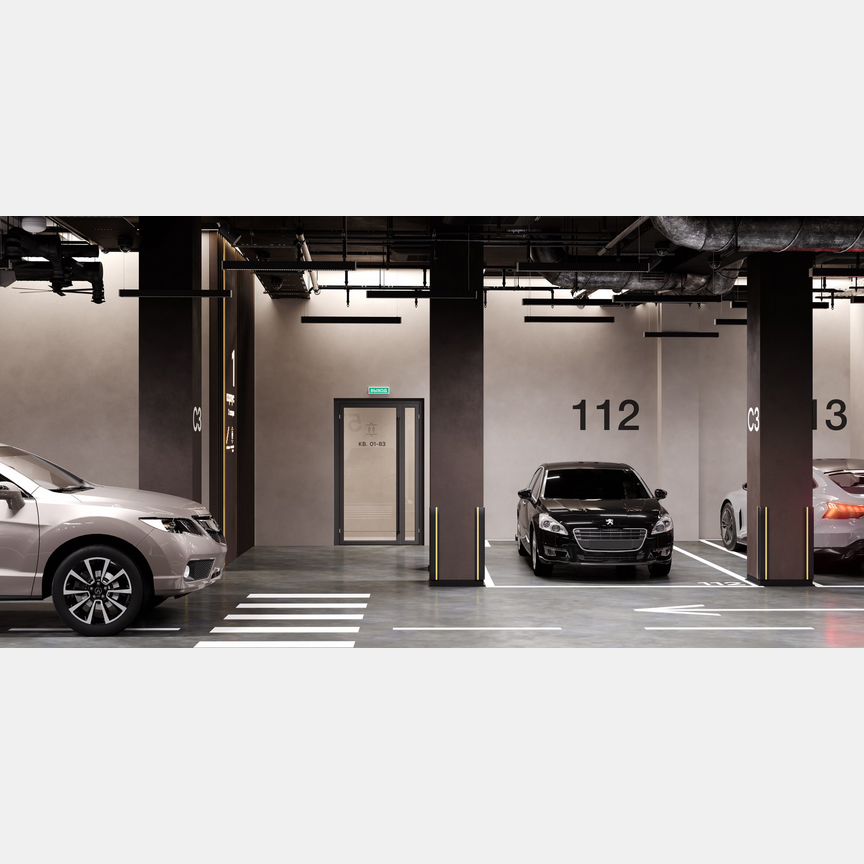 2-к. квартира, 73,3 м², 4/19 эт.