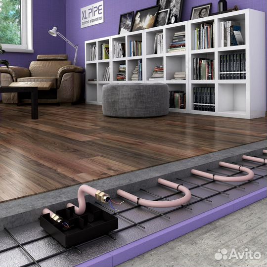 Электро-водяной тёплый пол XL pipe DW-010