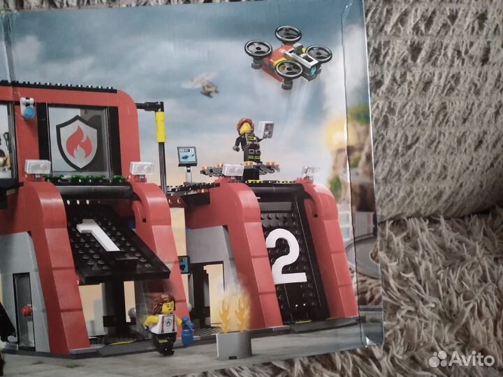 Lego City 60414 Пожарная часть с пожарной машиной